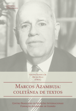 Capa FUNAG - Marcos Azambuja: colet&acirc;nea de textos